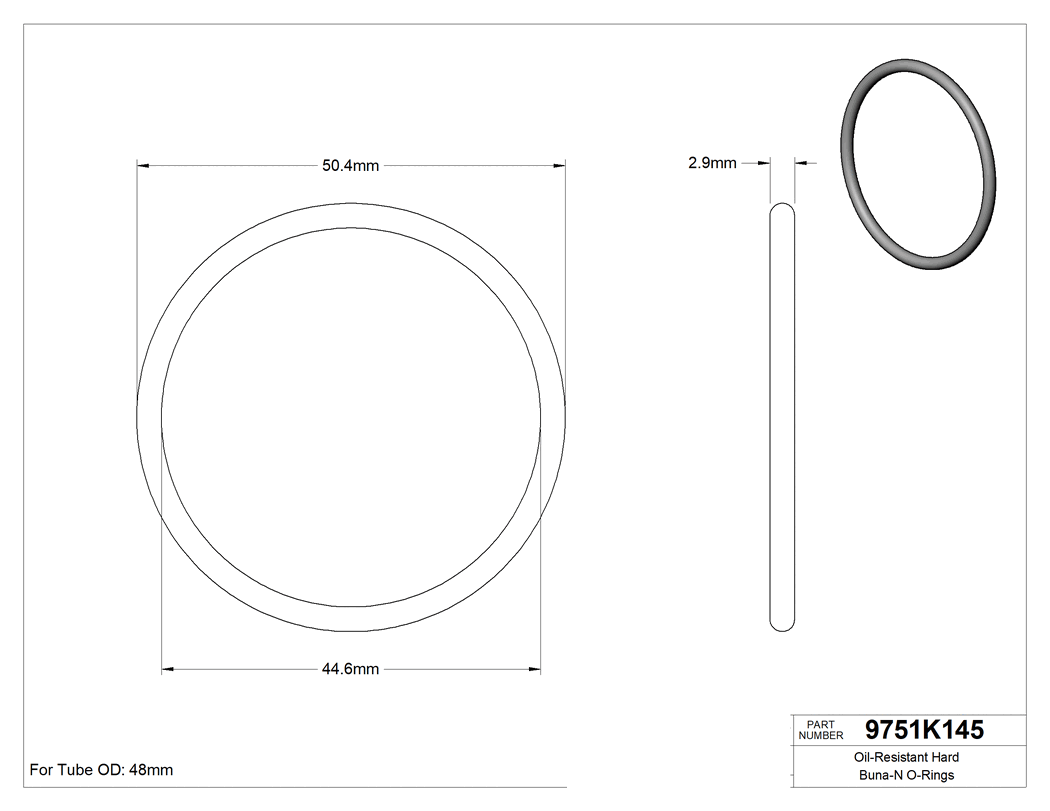 Technical drawing - 9751K145